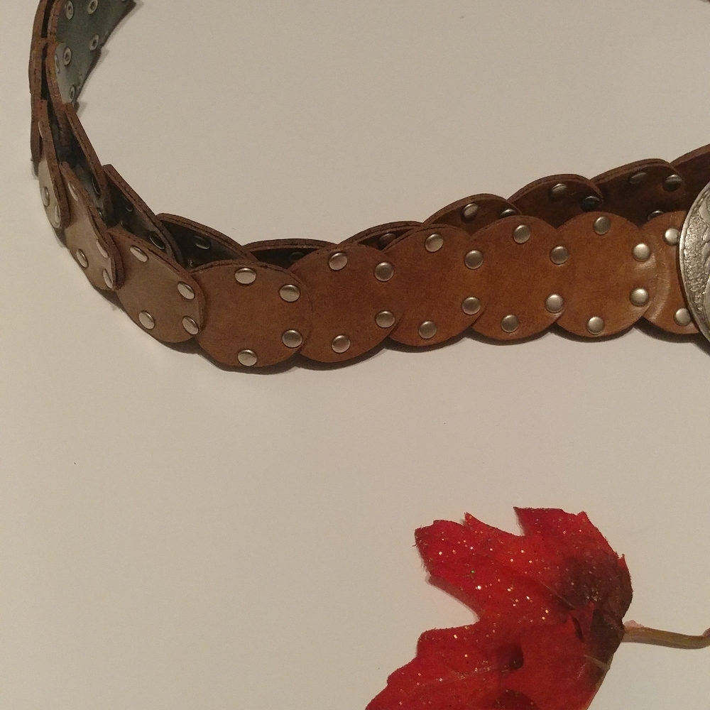 LEATHER BELT - Picture 3 of 4